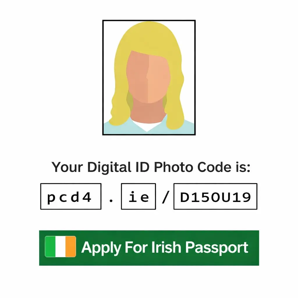 Irish Passport Photo Code