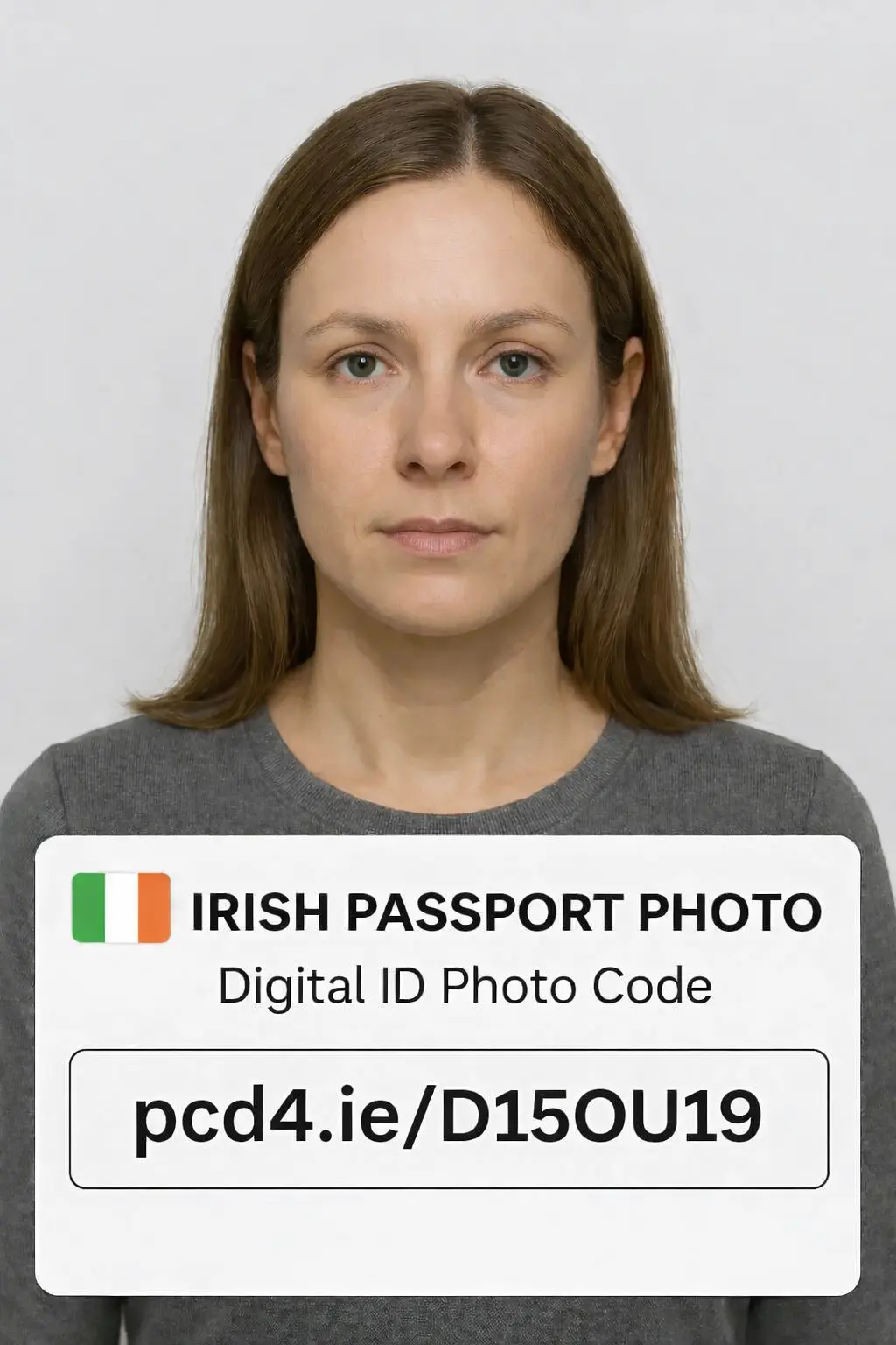 Irish digital Code for Passport